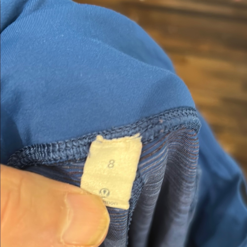 Lululemon Athletica Blue Leggings Soft Elastic Waist - Picture 11 of 11